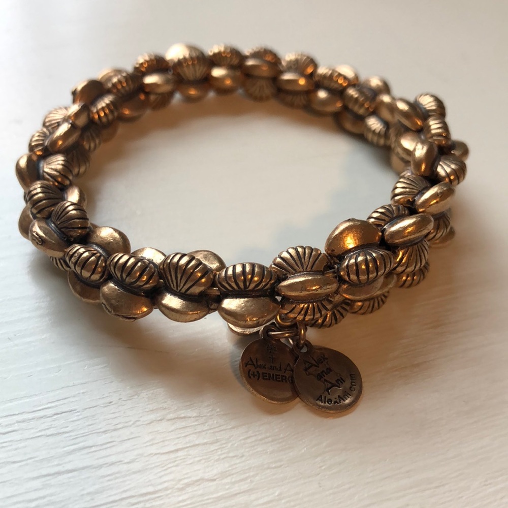 Gold Chunky Bracelet from Alex & Ani
